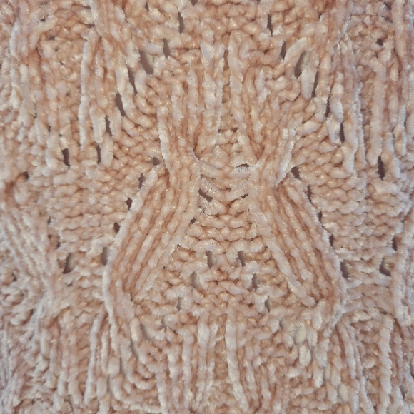 NEW Mohito Pink Sweater Size XS Cable Knit Cozy Fall Winter Feminine Casual - Picture 4 of 10